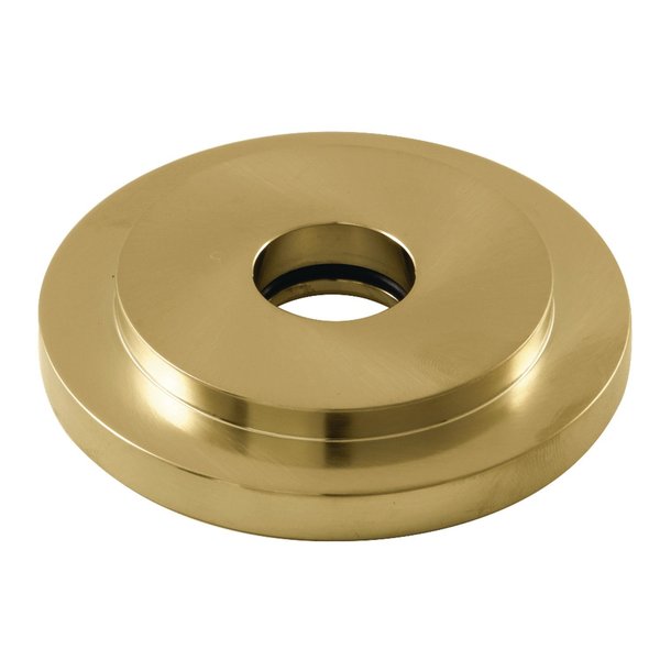 Kingston Brass FLEURO7 Manhattan Heavy Duty Round Solid Cast Shower Flange, Brass FLEURO7